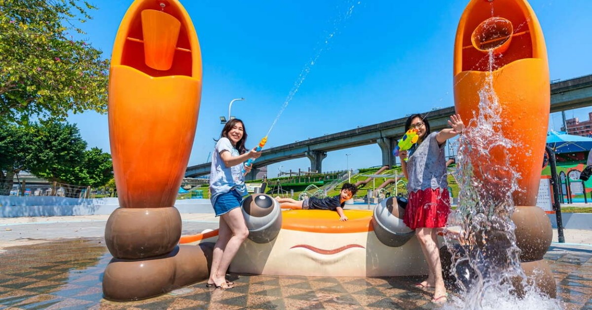 【台北玩水景點】免費親子公園推薦，戲水區開放時間、噴水時段整理 - LazyBag 懶人包