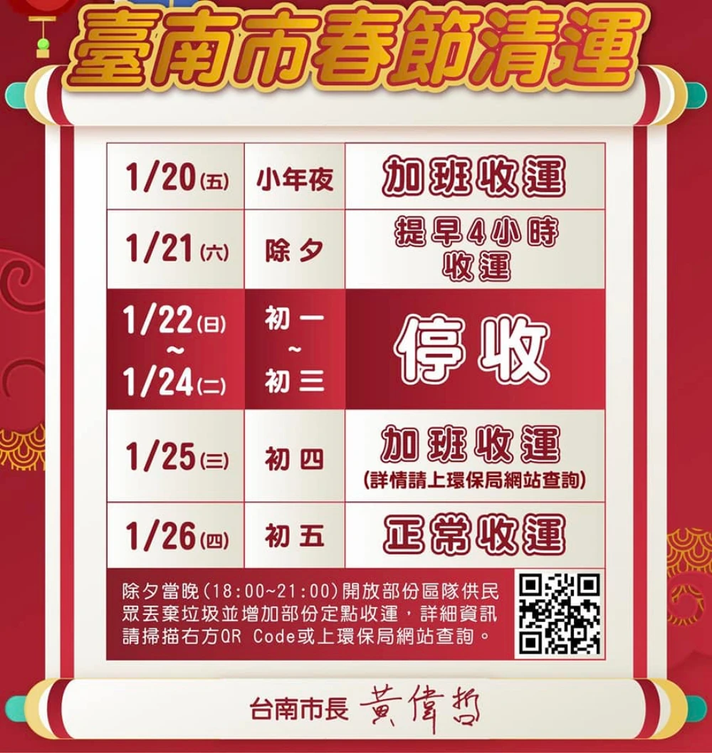 台南過年垃圾車》2023春節連假清運時間、垃圾車即時動態查詢 - LazyBag 懶人包 台南過年垃圾車》2023春節連假清運時間、垃圾車即時動態查詢 - LazyBag 懶人包