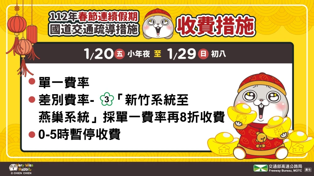 2023過年國道交通管制》春節連假高乘載、即時路況查詢 - LazyBag 懶人包 2023過年國道交通管制》春節連假高乘載、即時路況查詢