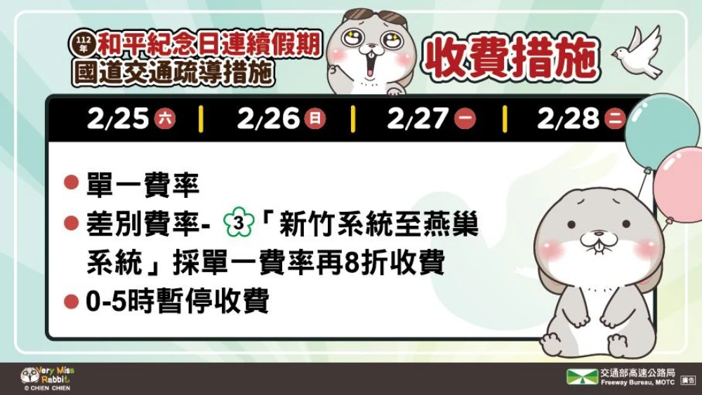 228連假高乘載》國道交通管制時間、即時路況查詢
